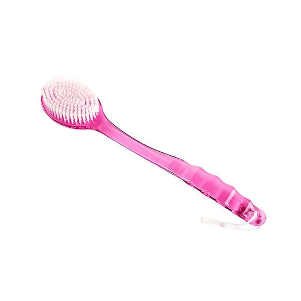 Bath Brush Back Body Bath Shower Sponge Scrubber Brushes With Handle Exfoliating Scrub Skin Massager Exfoliation Bathroom Brush - Flo's Gadgets